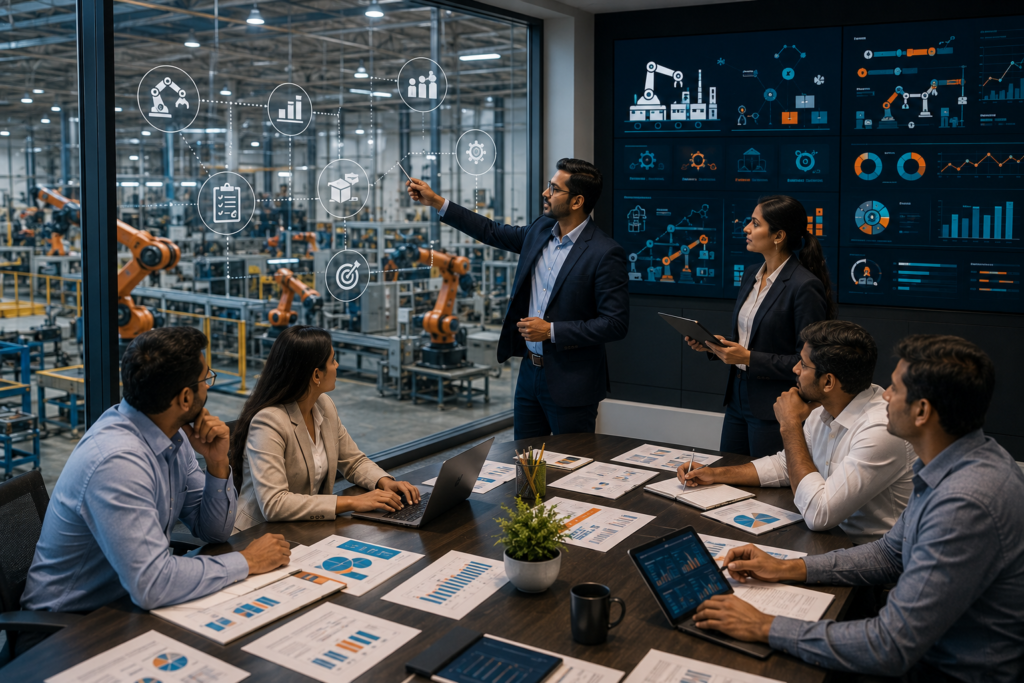 ERP-driven automation helps industries improve productivity and control