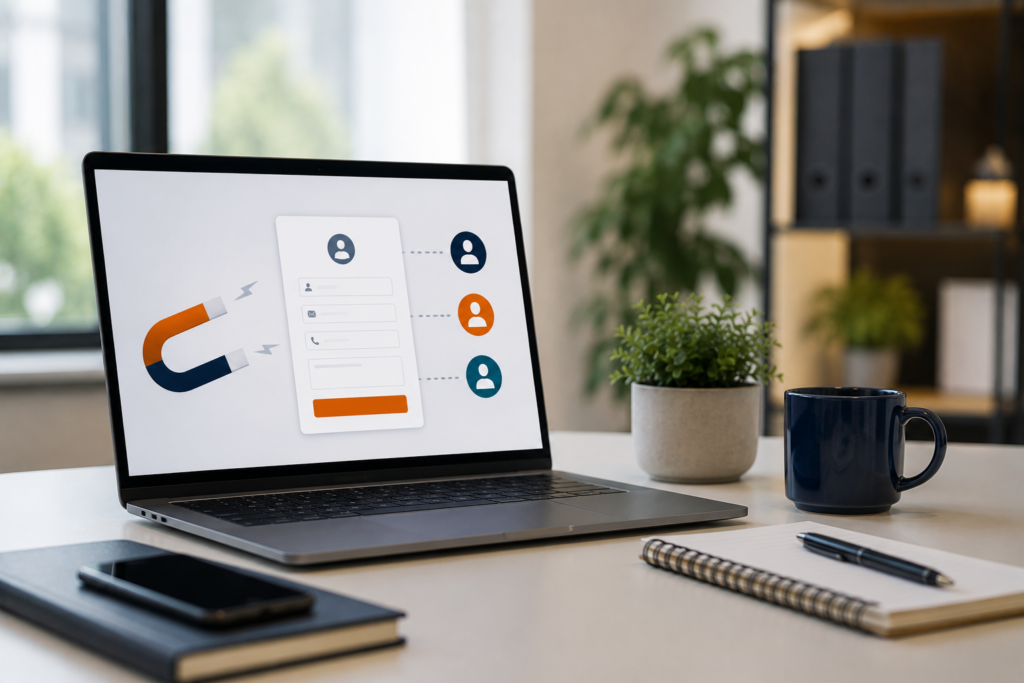 Short forms and lead capture tools help businesses collect and manage enquiries faster.