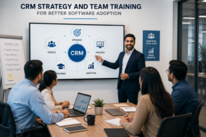 CRM strategy and team training for better software adoption
