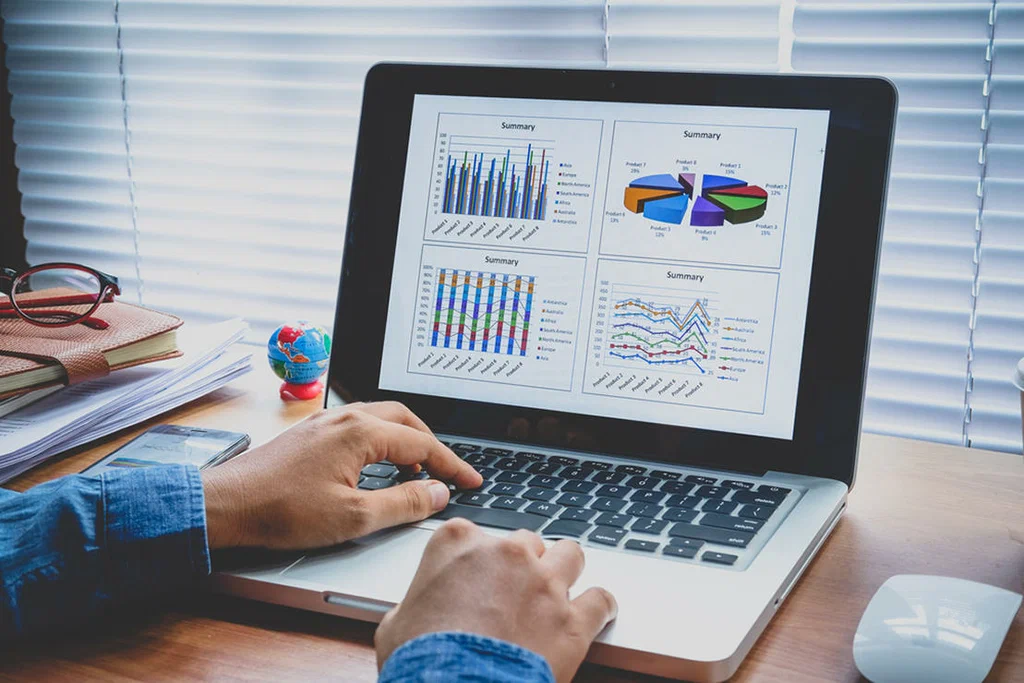 ERP analytics helps owners track sales, finance, inventory, production, and operations.
