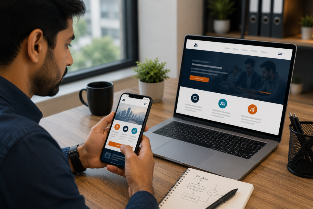 Mobile-first design and strong CTA sections help visitors take action faster.