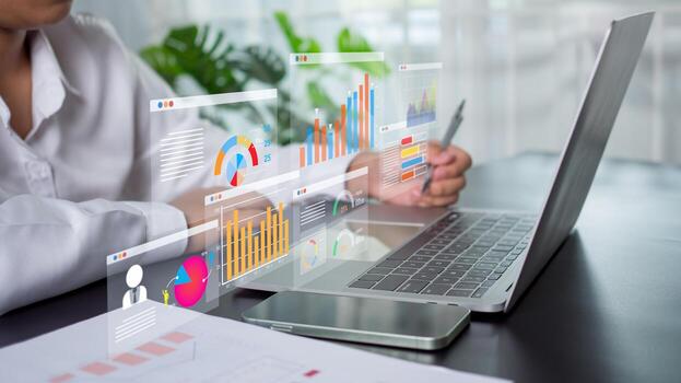 Marketing analytics helps businesses track leads, campaigns, conversions, and growth performance.